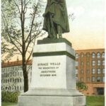 Image of Wells Monument Postcard - 1 of 1