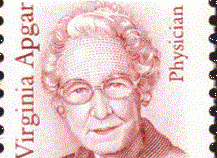 The 20-cent Virginia Apgar Stamp