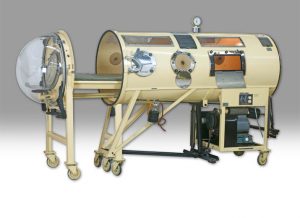 Iron Lung side view opened tank