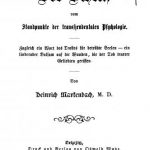 Image of Markenbach H. Der Schlaf vom Standpunkte der transzendentalen Psychologie, 1902. - 1 of 1