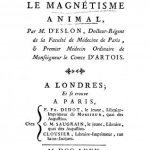 Image of D’Eslon CN. Observations sur le magnétisme animal, 1780. - 1 of 1