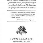 Image of Anonymous. Reflexions sur le rapport des Commissaires nommes pour examiner les principes & les effets curatifs de la Doctrine de M. Deslon, & Apologie de la conduite de ce Medecin, 1784. - 1 of 1