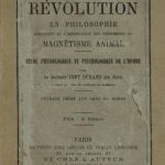 Image of Dunard T. Une révolution en philosophie resultant de l’observation des phenomènes du magnétisme animal : etude physiologique et psychologique de l’homme, 1880. - 1 of 1