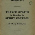 Image of Boddington H. Trance states in relation to spirit control, 1935. - 1 of 1