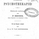 Image of Bernheim H. Hypnotisme, suggestie, psychotherapie: Akademische voorlezingen, 1891. - 1 of 1