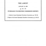 Image of Hyderabad Chloroform Commissions. 1 and 2 of 11 works. Editorial and Report of the Second Hyderabad Chloroform Commission, 1890. - 1 of 1