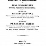 Image of Cogevina A. Fatti relativi a mesmerismo e cure mesmeriche con una prefazione storico-critica, 1842. - 1 of 1