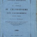 Image of Houzelot PCX. Anesthésie obstétricale, de l’emploi du chloroforme dans l’accouchement naturel simple, 1854. - 1 of 1