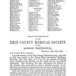 Image of Proceedings of the Erie County Medical Society on the Morton testimonial, 1865. - 1 of 1