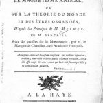 Image of Bergasse N. Considérations sur le magnétisme animal, ou, Sur la théorie du monde et des êtres organisés a’pres les principes de M. Mesmer, avec des pensées sur le Mouvement par M. le Marquis de Chatellux, de l’Académie Françoise, 1785. - 1 of 1