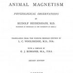 Image of Heidenhain R. Hypnotism, or, Animal magnetism: physiological observations (Translated from 4th German edition), 1888. - 1 of 1