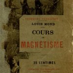 Image of Mond L. Cours de magnétisme, 1893. - 1 of 1