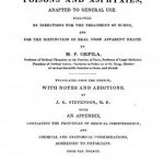 Image of Orfila MP. A practical treatise on poisons and asphyxies, adapted to general use : followed by directions for the treatment of burns and for the distinction of real from apparent death, 1826. - 1 of 1