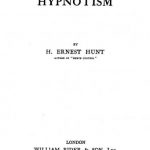 Image of Hunt HE. A manual of hypnotism, 1915. - 1 of 1