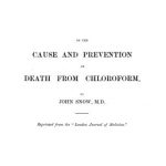 Image of Snow J. On the cause and prevention of death from chloroform, 1852. - 1 of 1