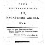 Image of Observations historiques et impartiales pour servir à l’histoire du matnétisme animal : no. 1-6, 1788. - 1 of 1