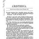 Image of Mussey WH. Anaesthesia : non-fatal accidents from anaesthetic agents, with observations ; Tracheotomy for foreign body, 1853. - 1 of 1